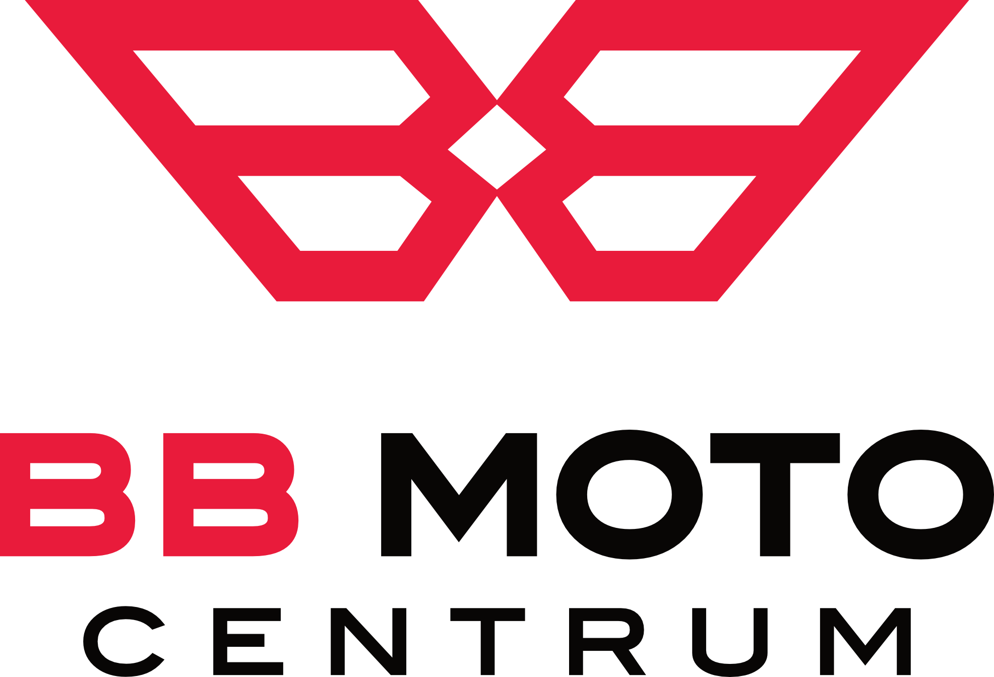 logo BB Moto Centrum czarne