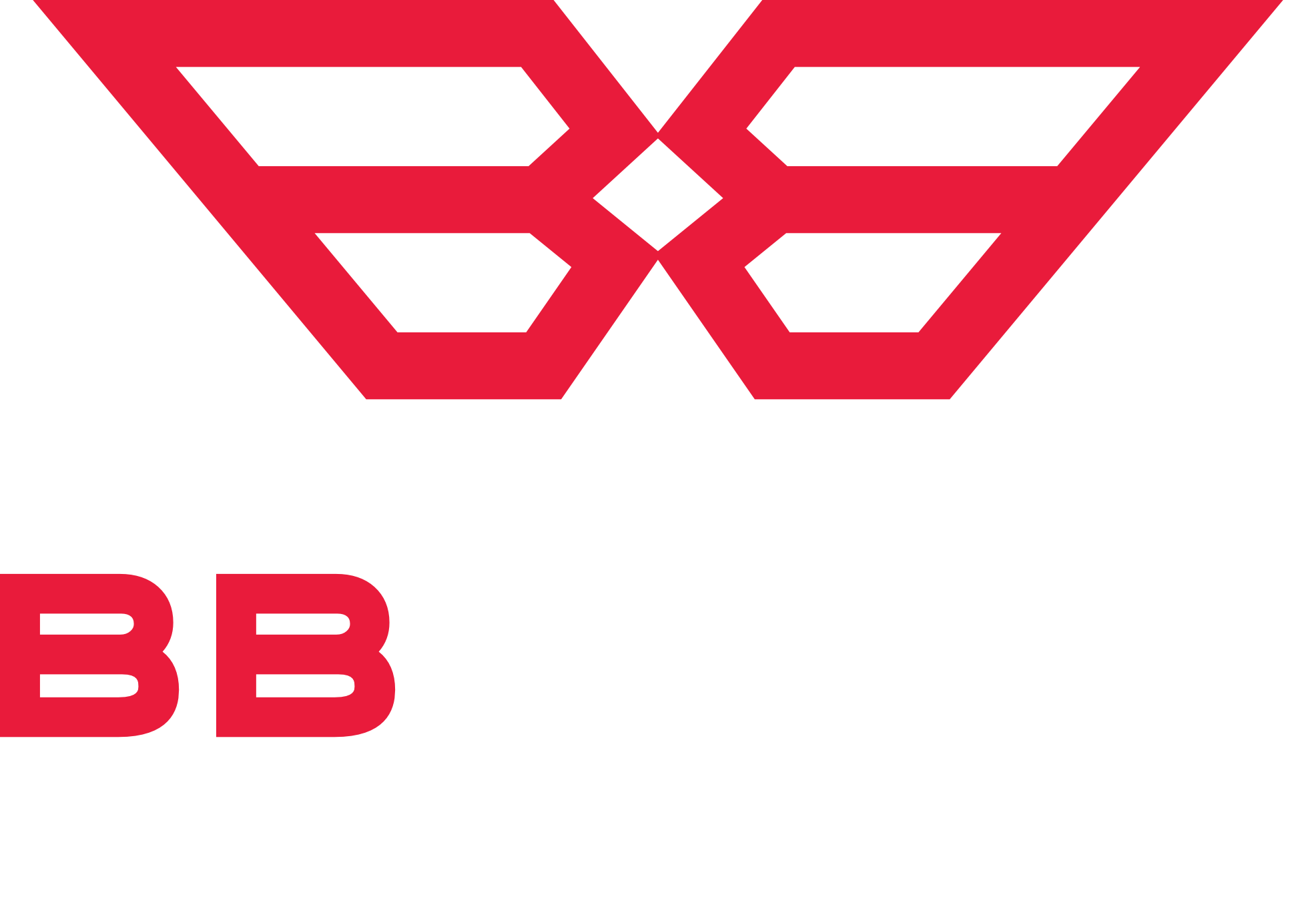 logo BB Moto Centrum białe
